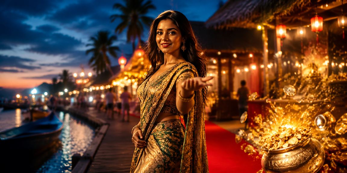 সেন্ট মার্টিনের রাতের বাজারের প্রোমোশন ইমেজ